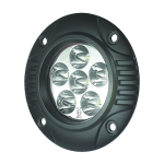 HELLA 357201011 Faro auxiliar Largo Alcance Circular LED Para Empotrar